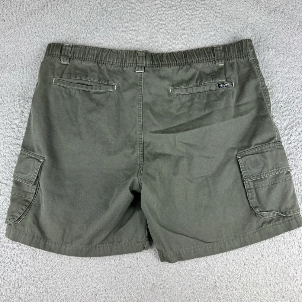 OP Sport cargo shorts mens Medium waist green surf /skate wear vintage Y2K
